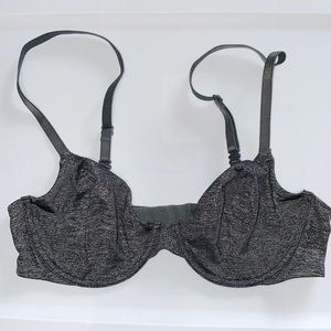 Victoria’s Secret | heather grey unlined semi-demi bra sz 34B